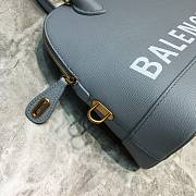 Balenciaga Ville Top Handle Bag Grey/White - 5