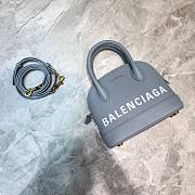 Balenciaga Ville Top Handle Mini Bag Grey/White - 1