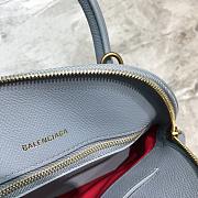 Balenciaga Ville Top Handle Mini Bag Grey/White - 3