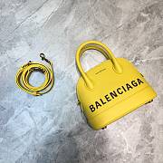 Balenciaga Ville Top Handle Mini Bag Black/Yellow - 1