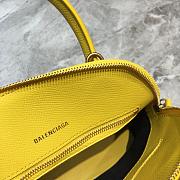 Balenciaga Ville Top Handle Mini Bag Black/Yellow - 6