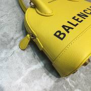 Balenciaga Ville Top Handle Mini Bag Black/Yellow - 2