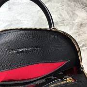 Balenciaga Ville Top Handle Mini Bag Black / White - 4
