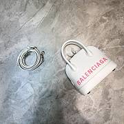Balenciaga Ville Top Handle Mini Bag White/Pink - 1