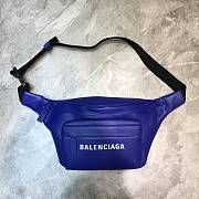 Everyday Beltpack in deep blue natural grain calfskin | 552375 - 1