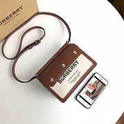 Burberry mini Horseferry Title brown bag | 8031901 - 1