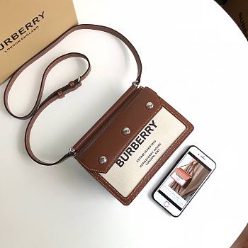 Burberry mini Horseferry Title brown bag | 8031901