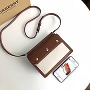 Burberry mini Horseferry Title brown bag | 8031901 - 4