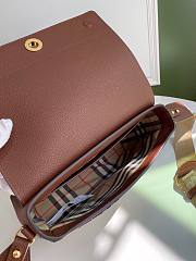 Burberry Leather and Vintage Check Note Crossbody Bag | 8021111 - 5
