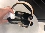 Small Saffiano Leather Prada Panier Bag Nude | 1BA217 - 6