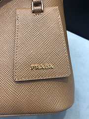 Small Saffiano Leather Prada Panier Bag Beige color | 1BA217 - 6