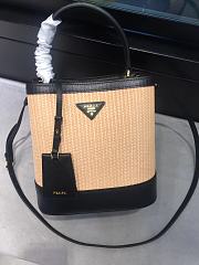 Small Saffiano Leather Prada Sidonie Bag Black | 1BA212 - 1