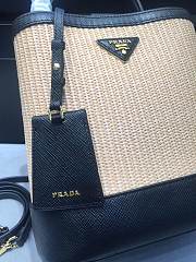 Small Saffiano Leather Prada Sidonie Bag Black | 1BA212 - 4