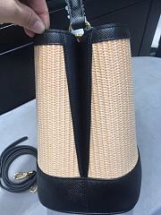 Small Saffiano Leather Prada Sidonie Bag Black | 1BA212 - 3