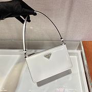 Saffiano leather mini bag white | 1BC155 - 4
