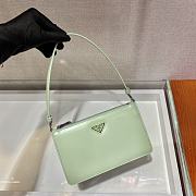 Saffiano leather mini bag aqua | 1BC155 - 4