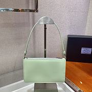 Saffiano leather mini bag aqua | 1BC155 - 6