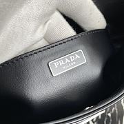 Prada Cleo brushed leather shoulder bag black 27cm | 1BC156 - 3