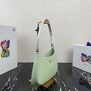 Prada Cleo brushed leather shoulder bag mint 27cm | 1BC156 - 6
