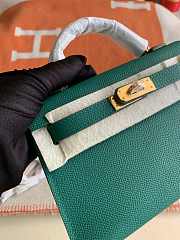 Hermes Mini Kelly Epsom Leather 19cm - 4 - 4