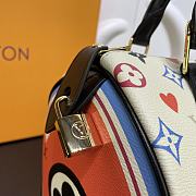 LV Speedy Nicolas Game On Monogram White 25 | M57466 - 4