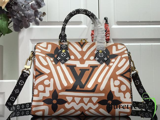 LV Speedy Bandouliere Crafty Brown 25 | M56588 - 1