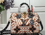 LV Speedy Bandouliere Crafty Brown 25 | M56588 - 4