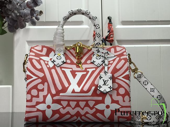 LV Speedy Bandouliere Crafty Red 25 | M56588 - 1