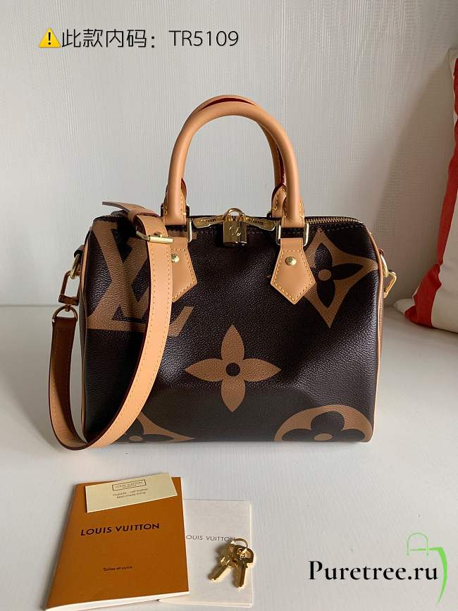 LV Speedy Bandouliere Giant Monogram 25 | M44341 - 1