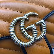 Gucci Shoulder GG Marmont Mini Black/Orange | 446744 - 3