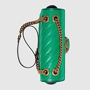 Gucci Shoulder GG Marmont Mini Green | 443497 - 3