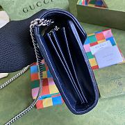 Gucci Shoulder GG Marmont Mini Blue | 474575 - 4