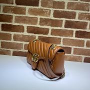 Gucci Shoulder GG Marmont Brown | 443497 - 3