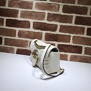 Gucci Shoulder GG Marmont Mini White | 446744 - 4