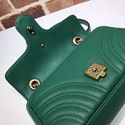 Gucci Shoulder GG Marmont Mini Green | 446744 - 2