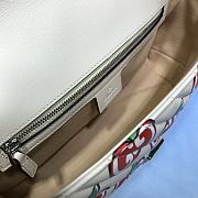 Gucci Shoulder GG Marmont Small Bloom Print| 443497 - 2