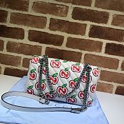 Gucci Shoulder GG Marmont Small Bloom Print| 443497 - 6