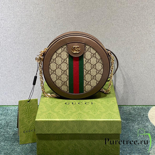 Gucci Ophidia mini GG round shoulder bag | 550618 - 1