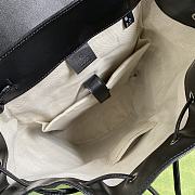 GG embossed backpack black leather | 625770 - 5
