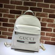 Gucci Print Leather Backpack | 547834 - 1