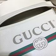 Gucci Print Leather Backpack | 547834 - 6