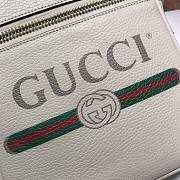 Gucci Print Messenger Bag in white | 523591 - 6