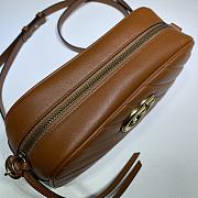 GG Marmont small matelassé shoulder bag 24cm | 447632 - 5