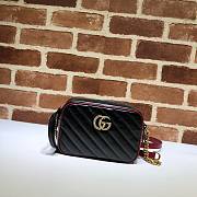 GG Marmont small matelassé shoulder bag 18cm | 448065 - 1