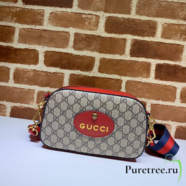 Gucci Neo Vintage GG Supreme messenger red bag | ‎476466 - 1
