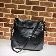 Gucci 1955 Horsebit Messenger Black Bag | 602089 - 6
