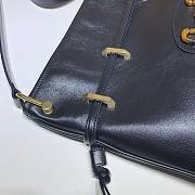 Gucci 1955 Horsebit Messenger Black Bag | 602089 - 5