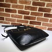 Gucci 1955 Horsebit Messenger Black Bag | 602089 - 4