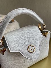 LV Capucines Mini Bag Taurillon White| M56848 - 2