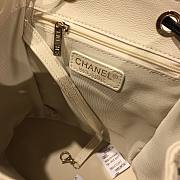 Chanel Grained Calfskin & Silver-Tone Metal Backpack | AS1371 - 4